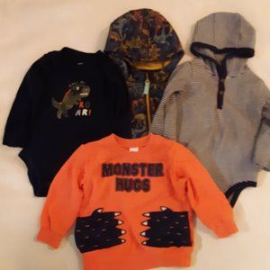 Carters Just One You Cat and Jack Size 12 Months Lot